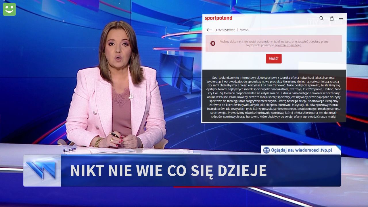 NIKT NIE WIE CO SIĘ DZIEJE