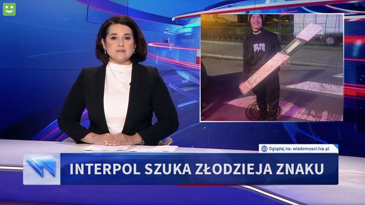 Interpol szuka złodzieja znaku 