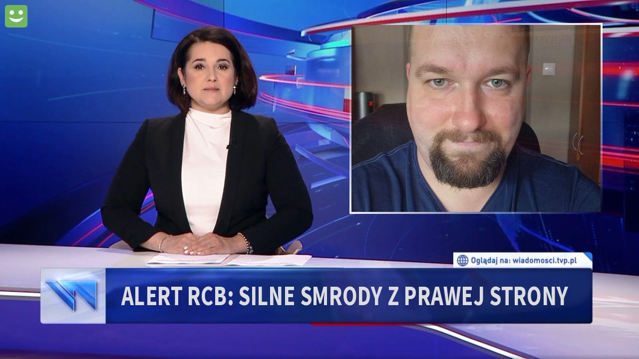 Alert rcb: silne smrody z prawej strony 