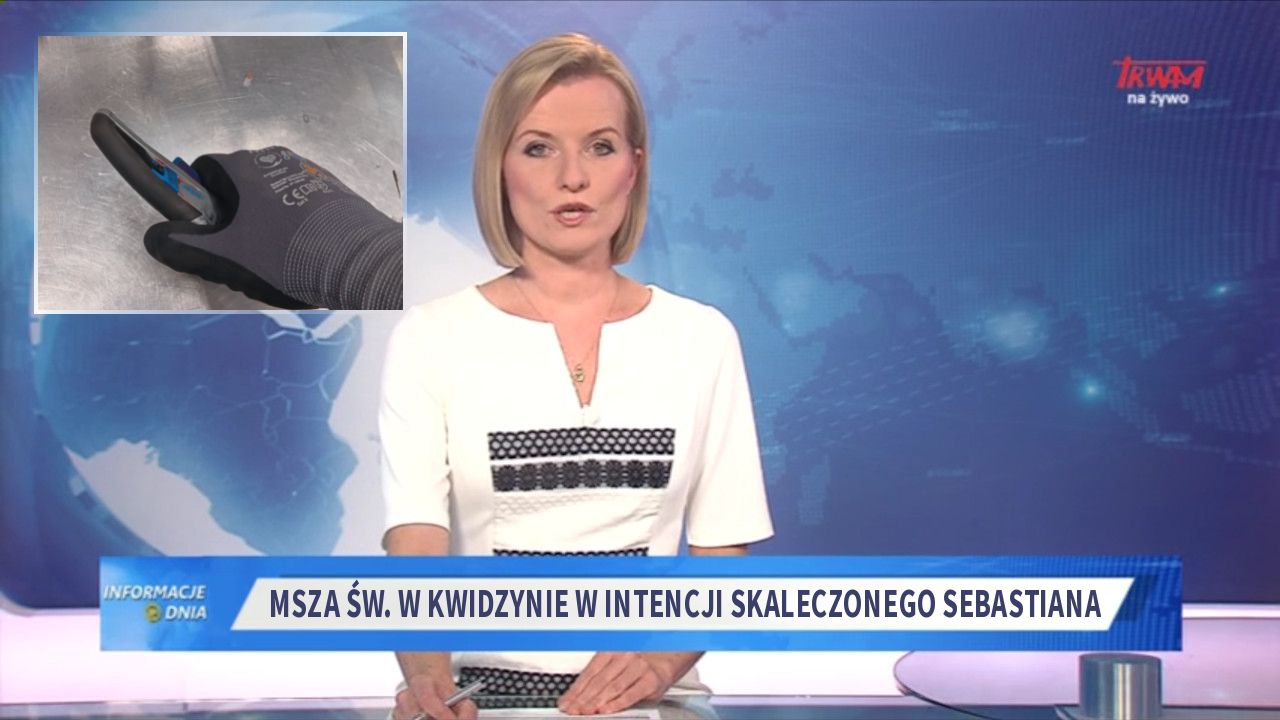 Msza św. w Kwidzynie w intencji skaleczonego sebastiana