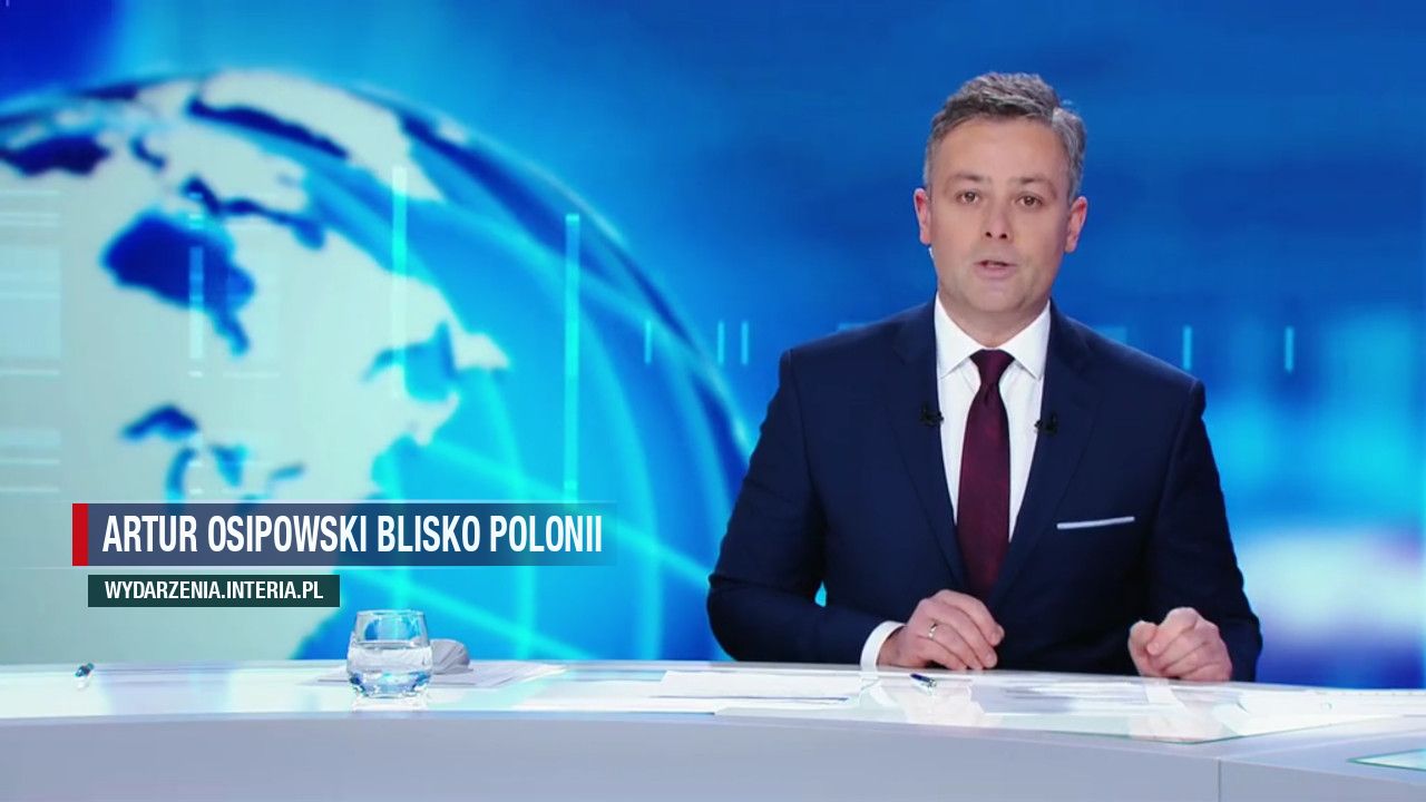 Artur Osipowski blisko Polonii