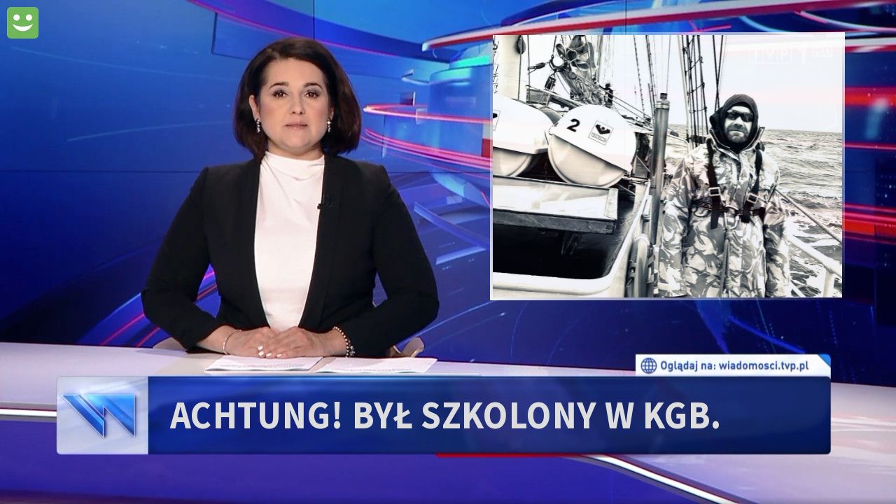 Achtung! Był szkolony w KGB. 