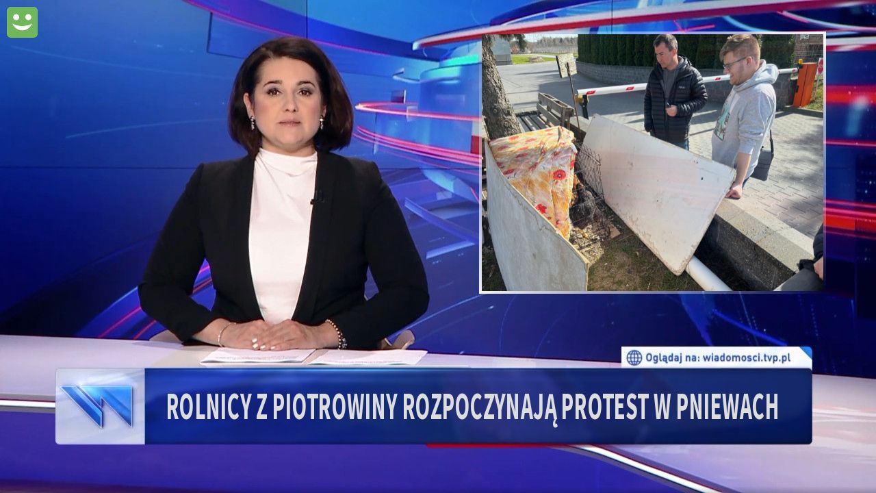 Rolnicy z Piotrowiny rozpoczynają protest w Pniewach