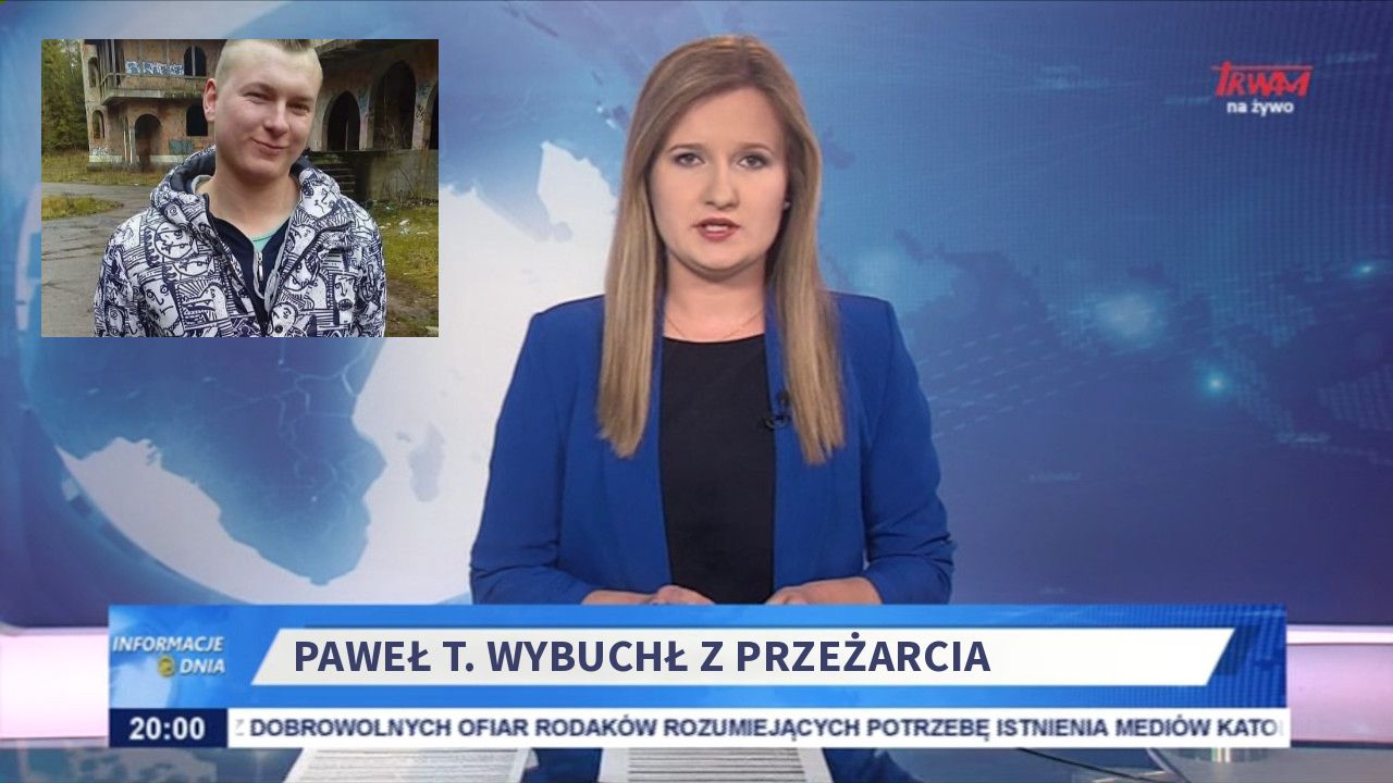 Paweł T. Wybuchł z przeżarcia 