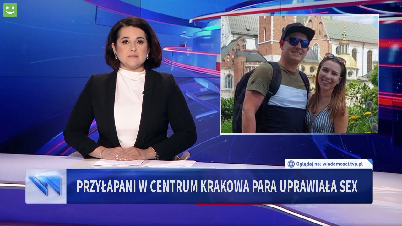 Przyłapani w centrum Krakowa para uprawiała sex