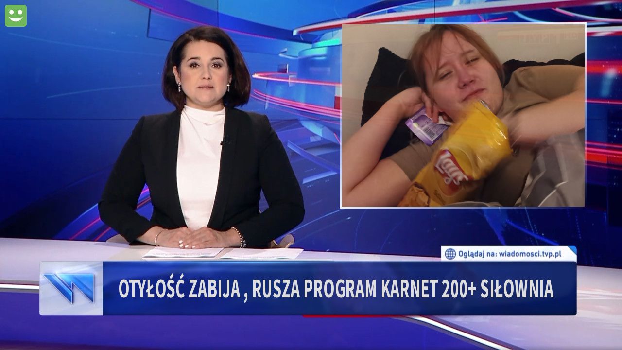 Otyłość zabija , rusza program karnet 200+ siłownia