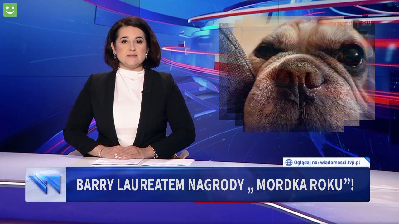 Barry laureatem nagrody „ mordka roku”!