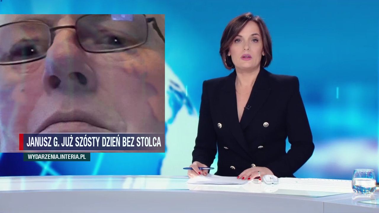 Janusz G. już szósty dzień bez stolca