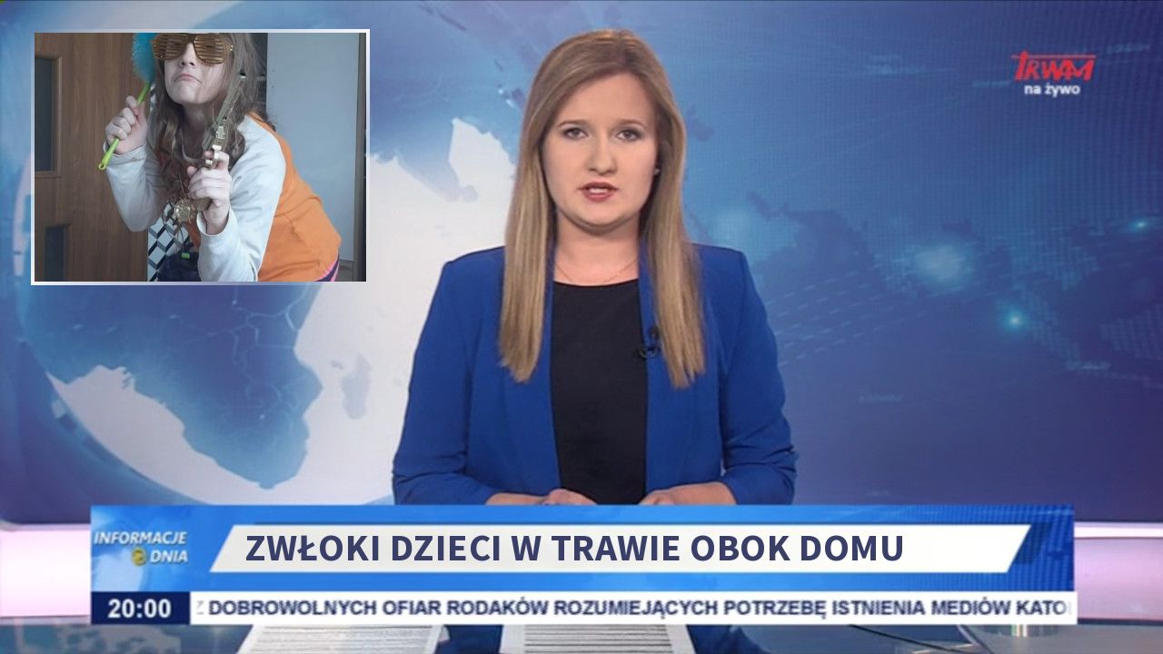 Zwłoki dzieci w trawie obok domu 