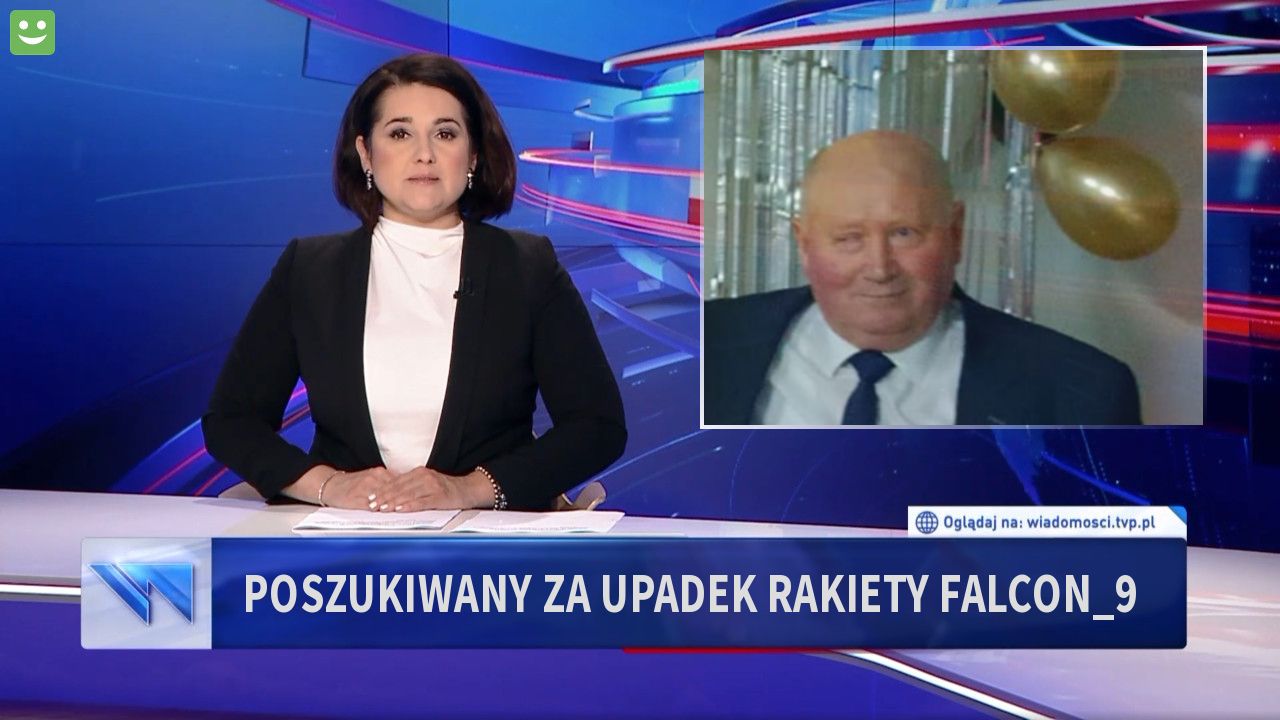 Poszukiwany za upadek rakiety Falcon_9