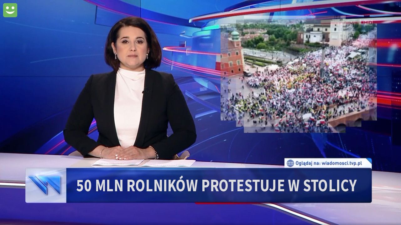 50 mln rolników protestuje w stolicy