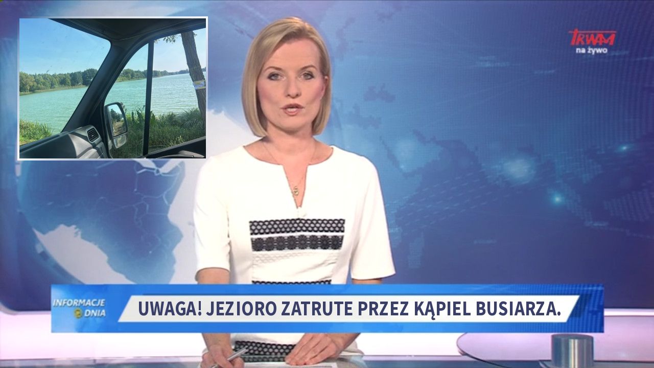 UWAGA! Jezioro zatrute przez kąpiel busiarza.