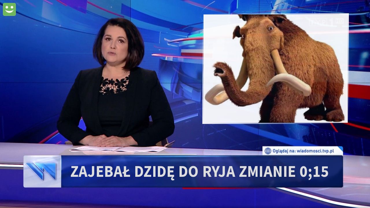 Zajebał Dzidę do ryja zmianie 0;15