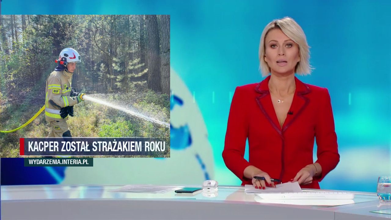 Kacper został strażakiem roku