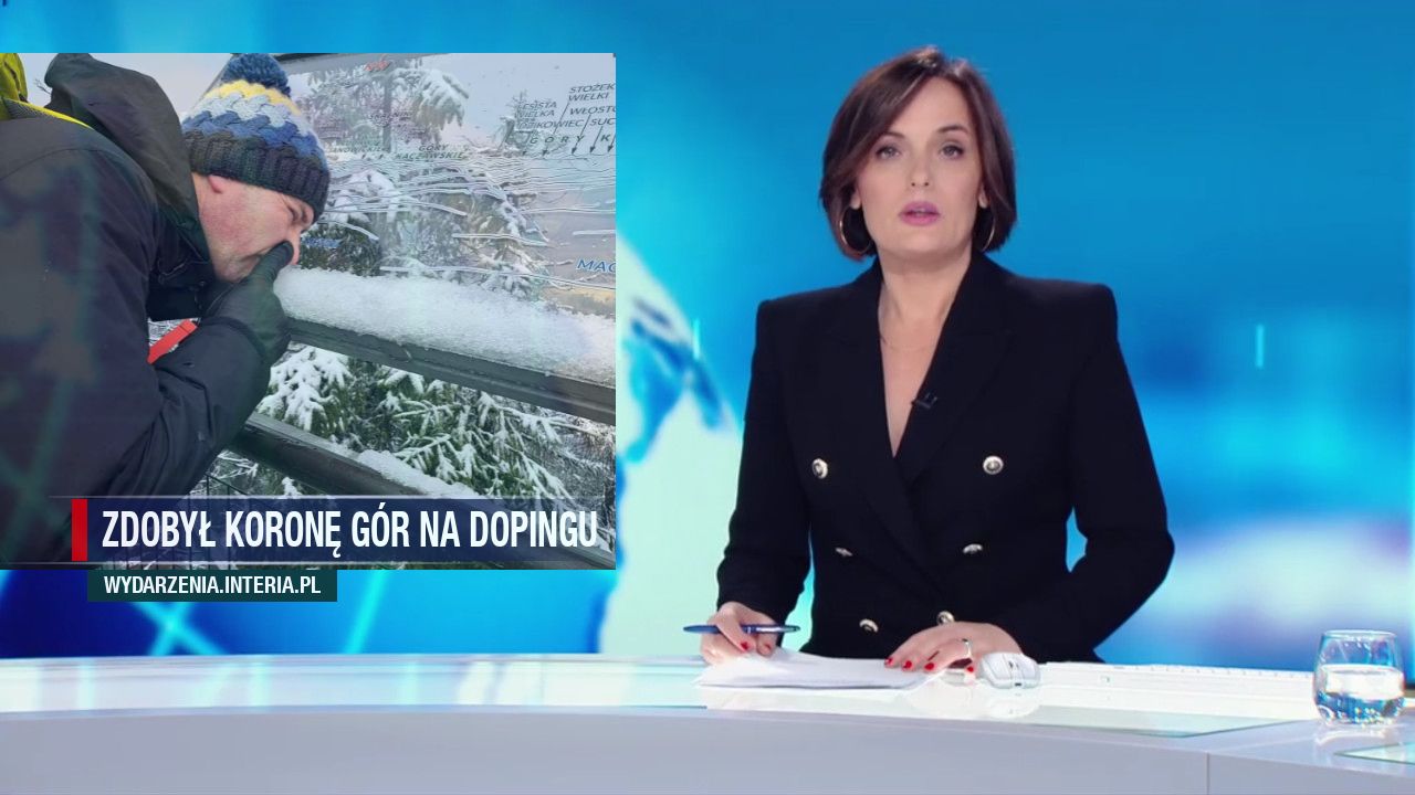 Zdobył Koronę Gór na dopingu