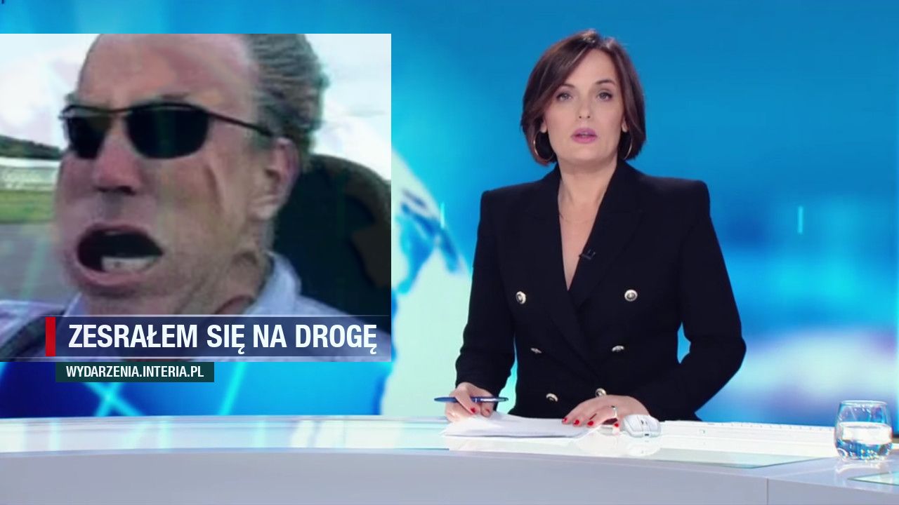 Zesrałem się na drogę