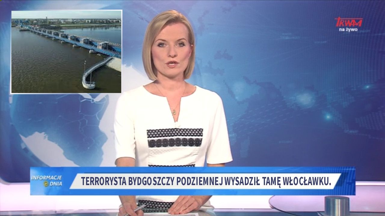 Terrorysta Bydgoszczy podziemnej wysadził tamę Włocławku.