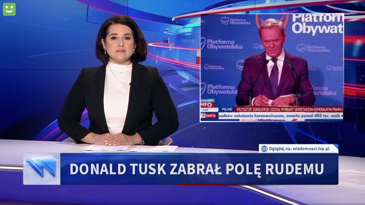 Donald Tusk zabrał Polę rudemu