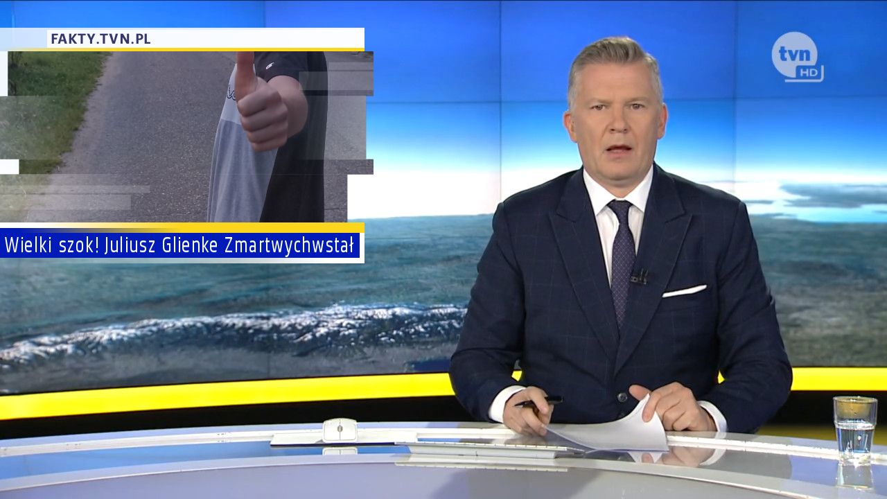 Wielki szok! Juliusz Glienke Zmartwychwstał 