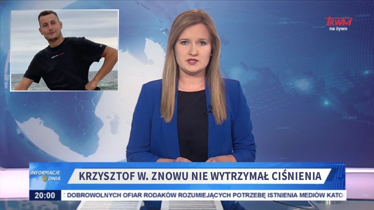 Krzysztof W. znowu nie wytrzymał ciśnienia