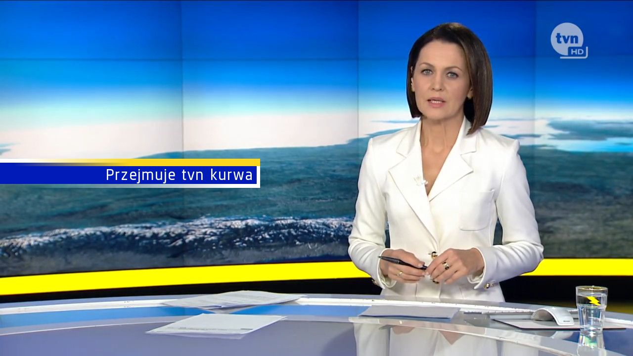 Przejmuje tvn kurwa