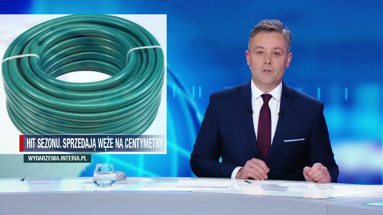 Hit sezonu. Sprzedają węże na centymetry