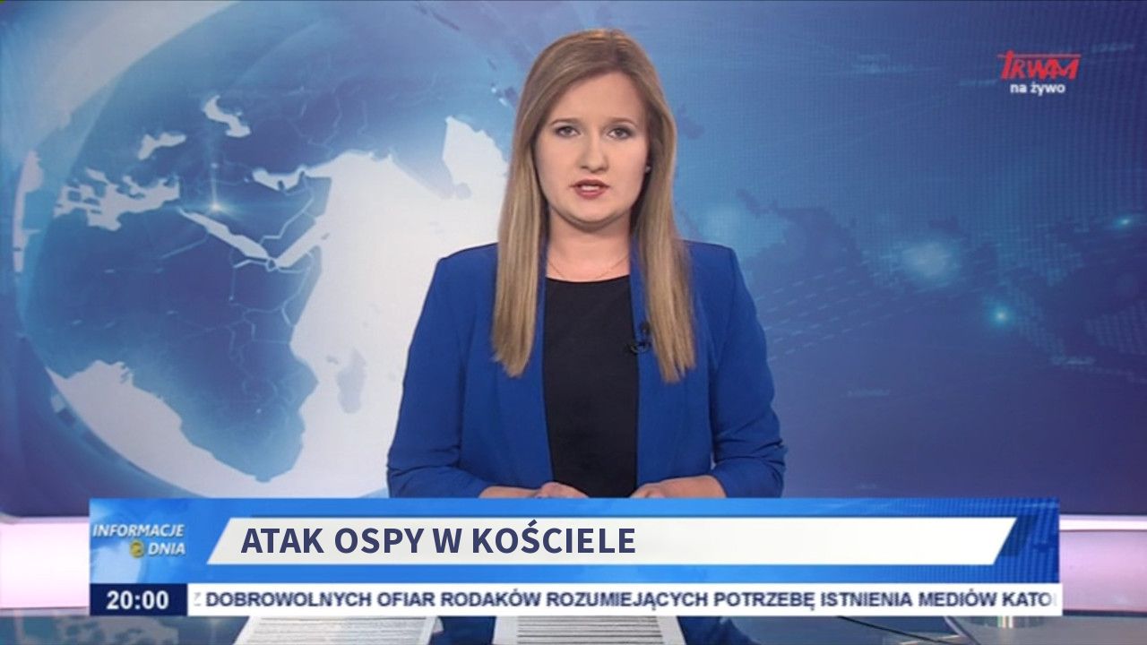 Atak ospy w kościele 