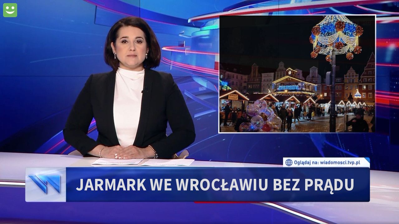 Jarmark we Wrocławiu  bez prądu 