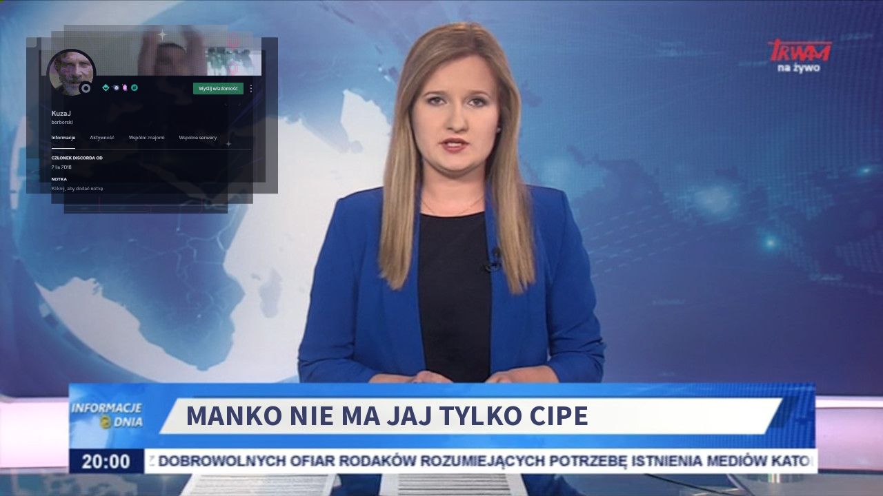 MANKO  NIE MA JAJ TYLKO CIPE