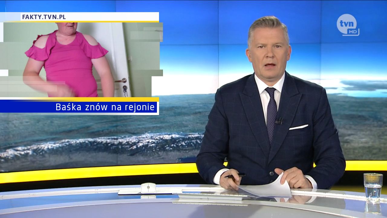 Baśka znów na rejonie