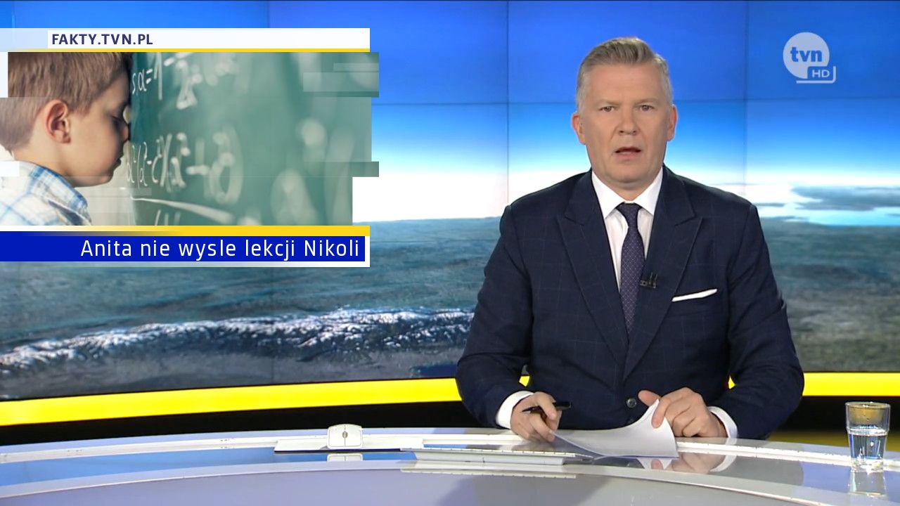 Anita nie wysle lekcji Nikoli