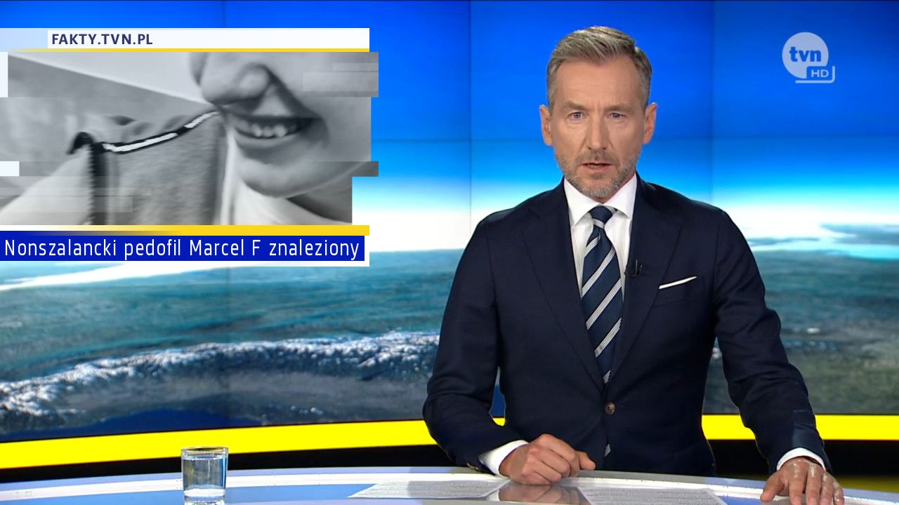 Nonszalancki pedofil Marcel F znaleziony