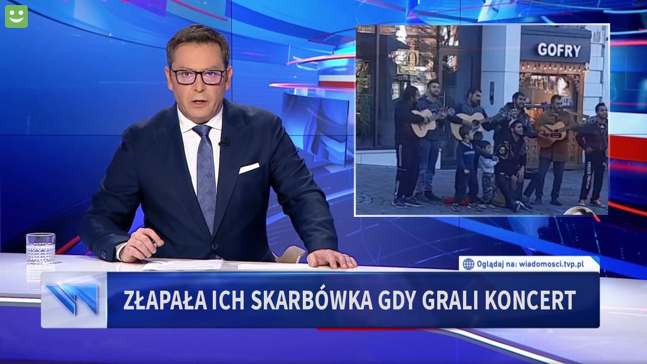 złapała ich skarbówka gdy grali koncert