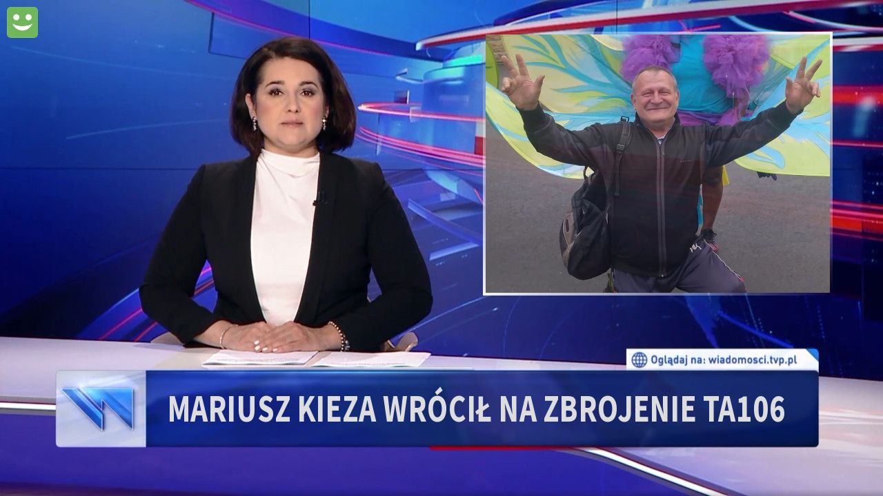 Mariusz kieza wrócił na zbrojenie TA106