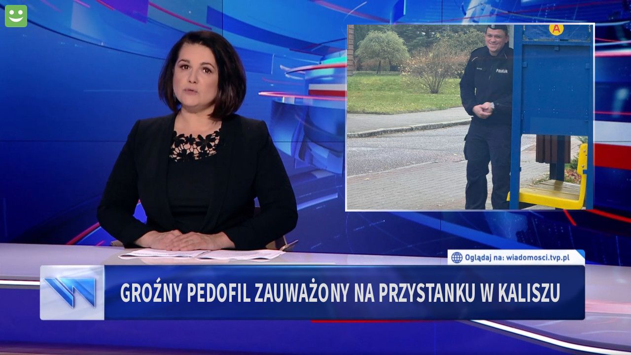 Groźny pedofil zauważony na przystanku w kaliszu