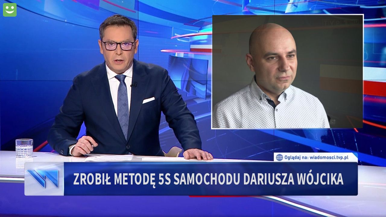 Zrobił metodę 5S samochodu Dariusza Wójcika 