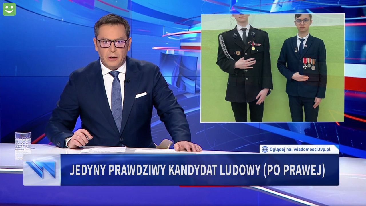 Jedyny Prawdziwy kandydat ludowy (po prawej)