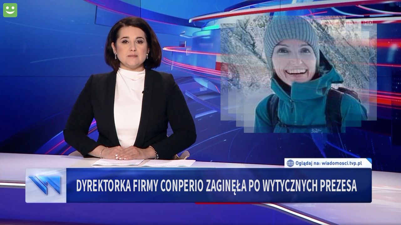 Dyrektorka firmy Conperio zaginęła po wytycznych prezesa