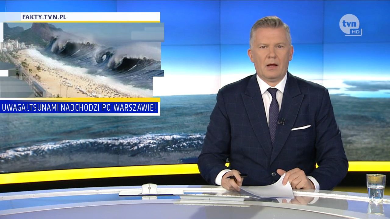 UWAGA!.TSUNAMI,NADCHODZI PO WARSZAWIE!