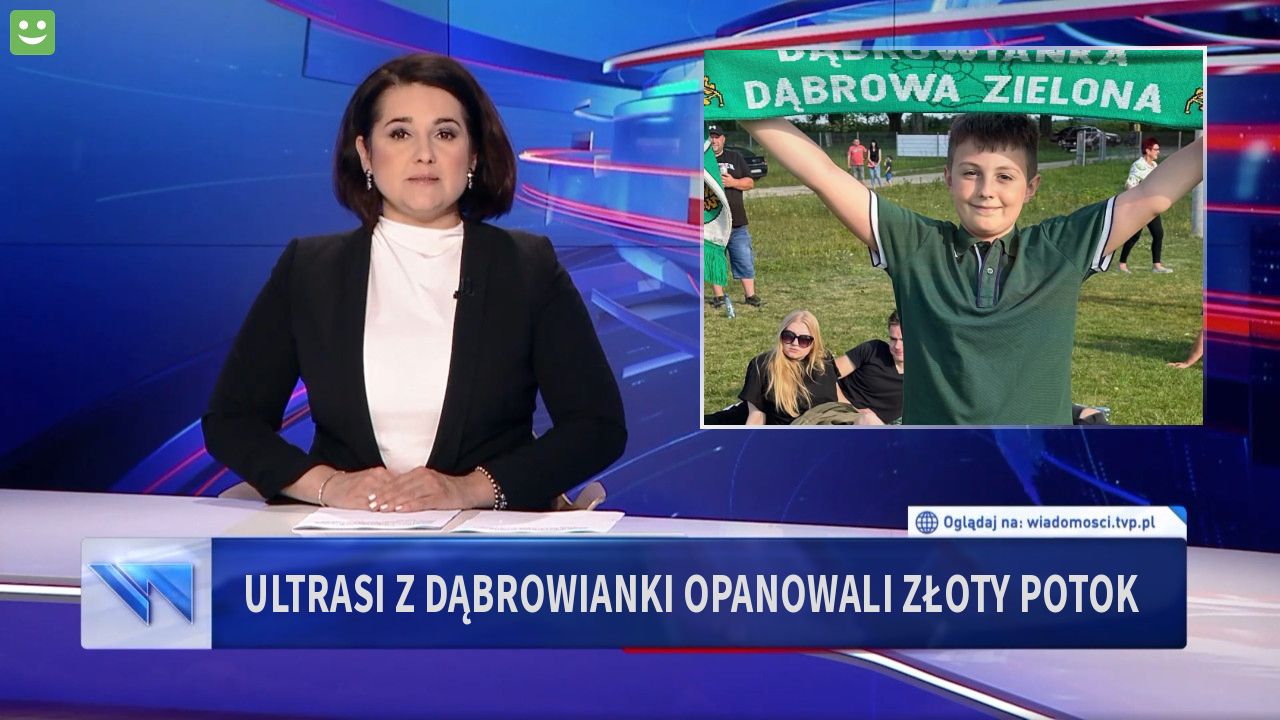 Ultrasi z Dąbrowianki opanowali Złoty Potok