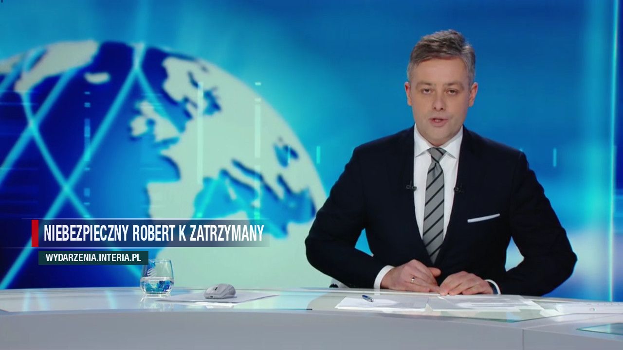 Niebezpieczny Robert k zatrzymany