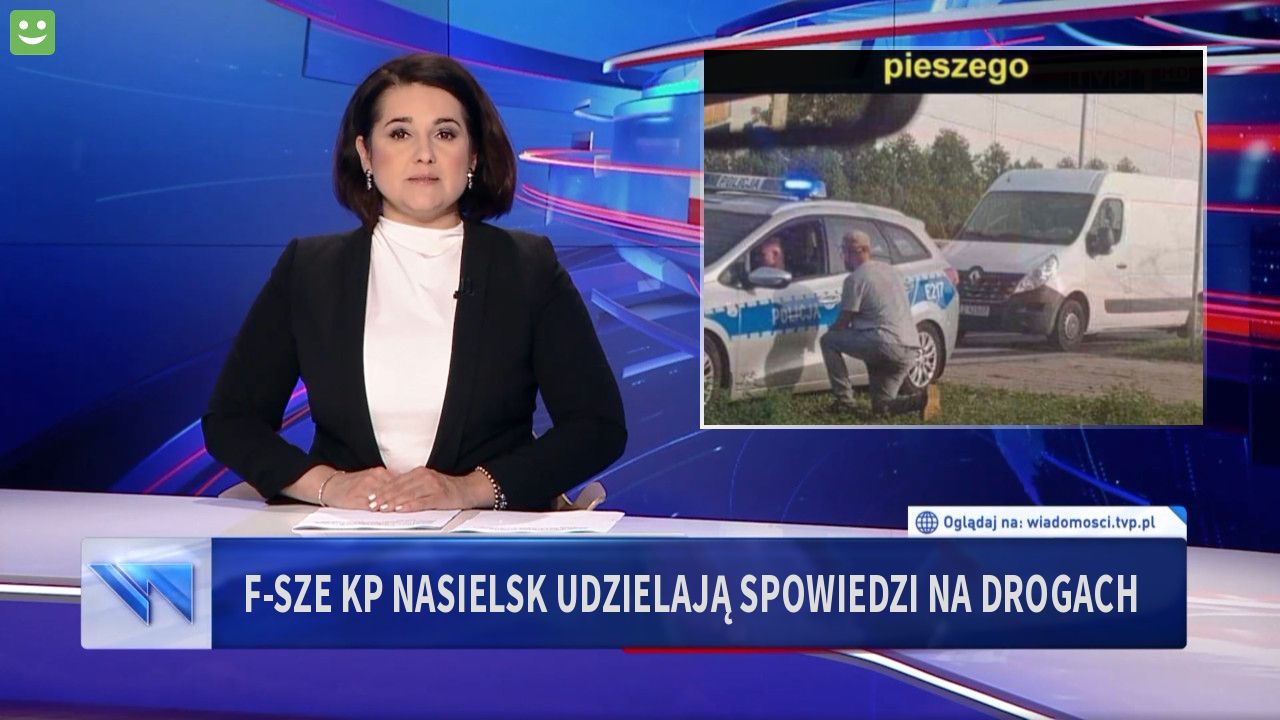 F-sze KP Nasielsk udzielają spowiedzi na drogach 