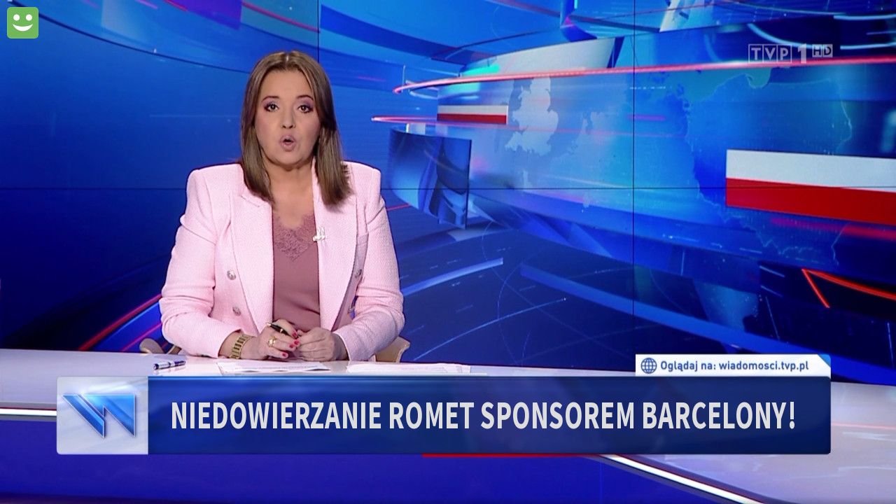 NIEDOWIERZANIE ROMET SPONSOREM BARCELONY!