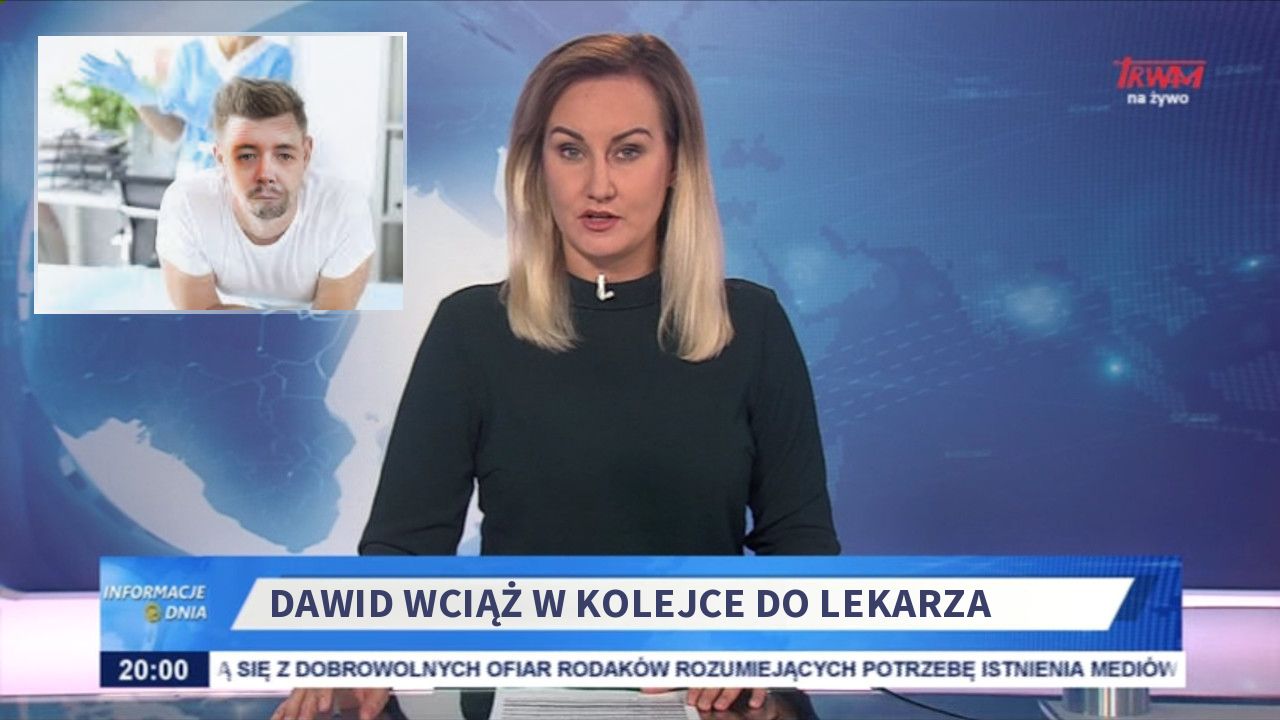 Dawid wciąż w kolejce do lekarza