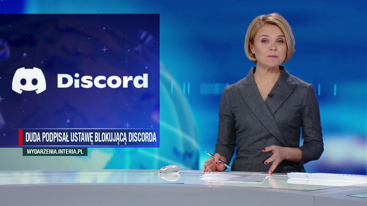 DUDA PODPISAŁ USTAWĘ BLOKUJĄCĄ DISCORDA