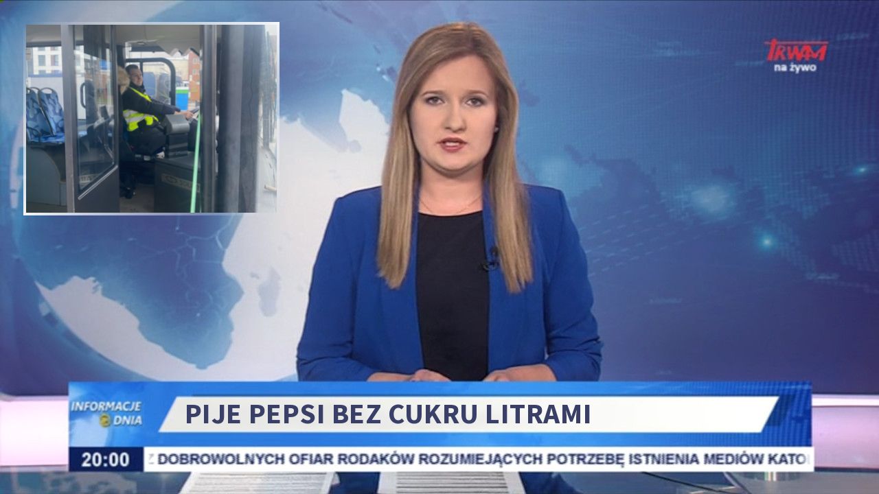 Pije Pepsi bez cukru litrami 