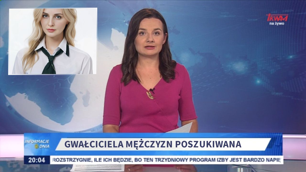 Gwałciciela mężczyzn poszukiwana