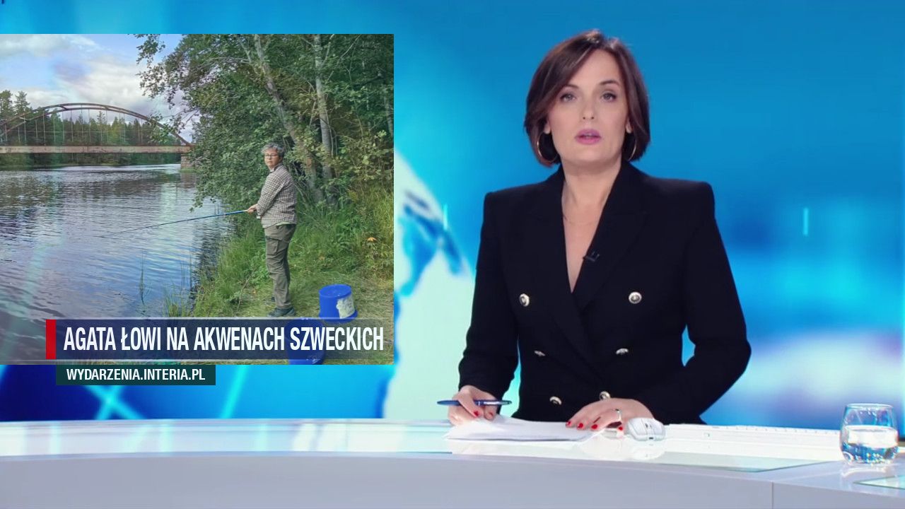 Agata łowi na akwenach Szweckich 