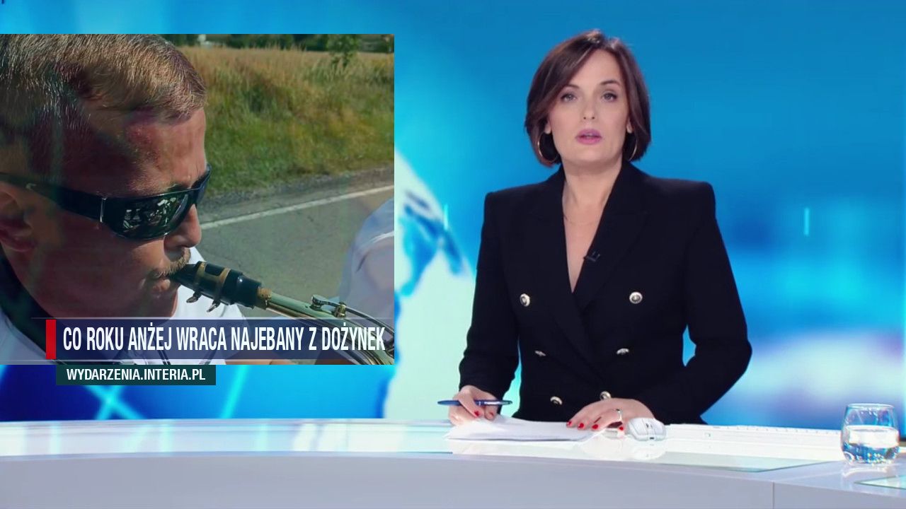 Co roku Anżej wraca najebany z dożynek