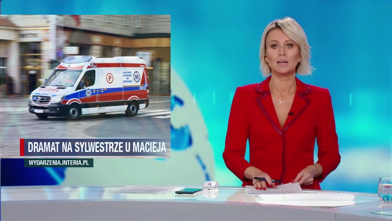 Dramat na sylwestrze u macieja 